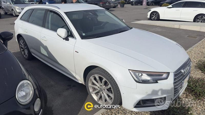 Usata Audi A4 S-Line 170 CV (125 kW) 2017 Bianco metallizzato Station wagon