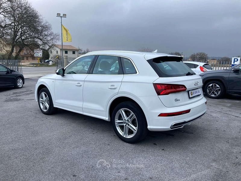 Usata Audi Q5 S-line plus 190 CV (139 kW) 2018 Bianco SUV