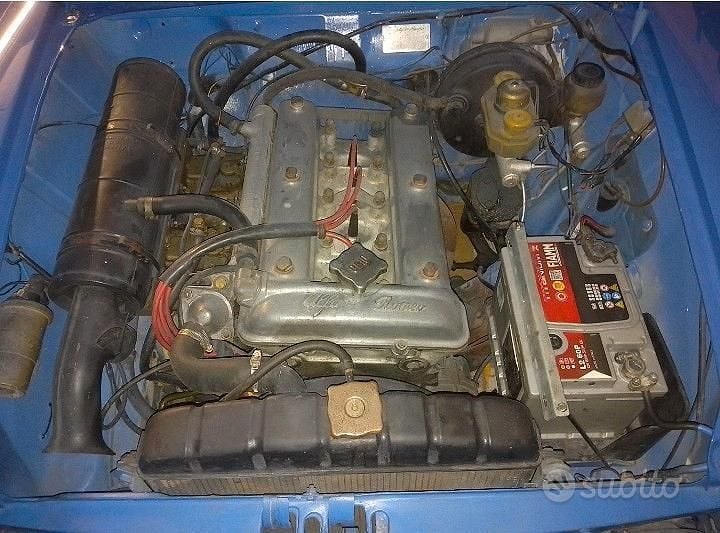 Usata Alfa Romeo Giulia Super 1970 Blu Berlina