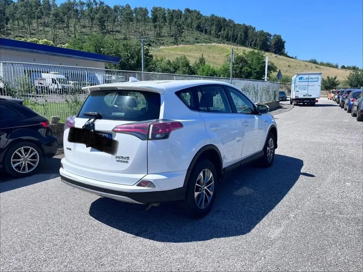 Usata Toyota RAV4 Hybrid Business Edition 154 CV (113 kW) 2017 Bianco SUV