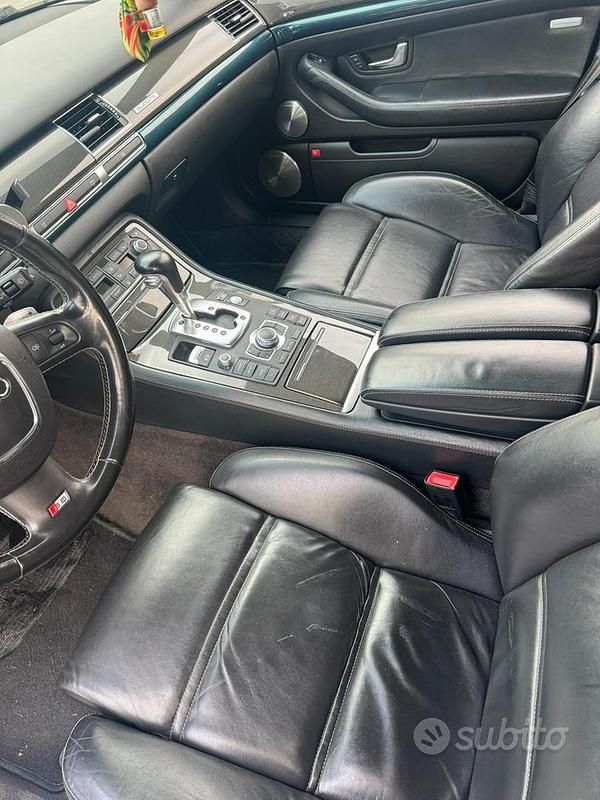 Usata Audi S8 450 CV (330 kW) 2007 Bianco Berlina