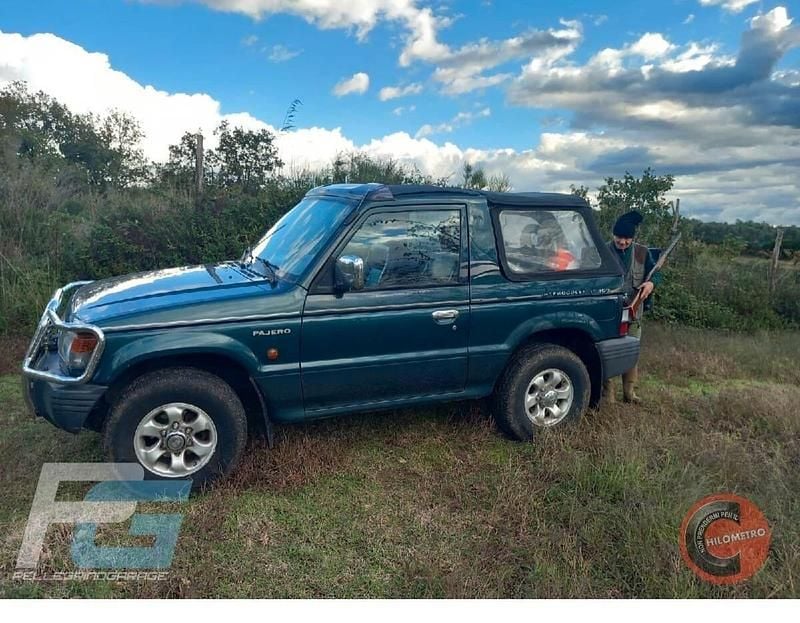 Usata Mitsubishi Pajero Top 100 CV (73 kW) 1997 Verde SUV