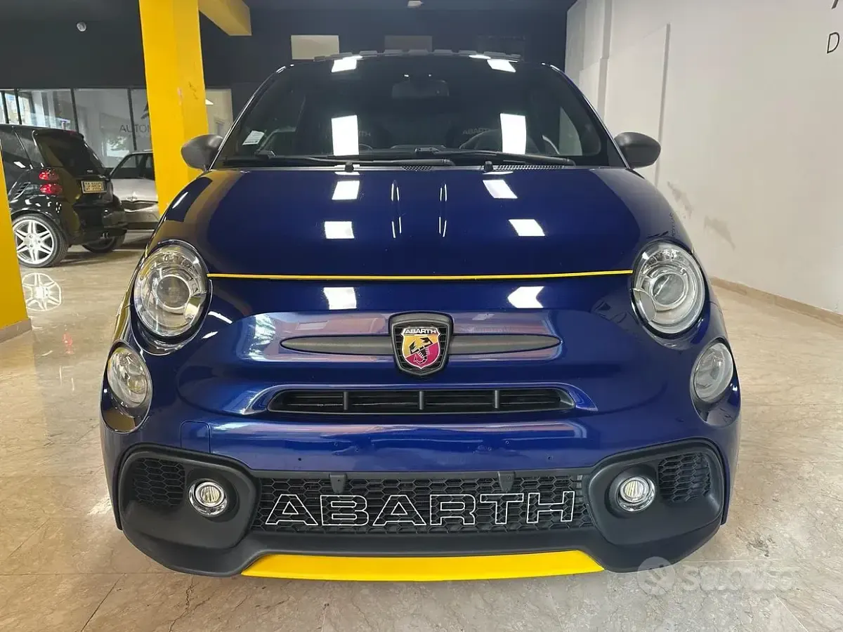 Usata Abarth 595 Competizione 180 CV (132 kW) 2017 Blu Berlina