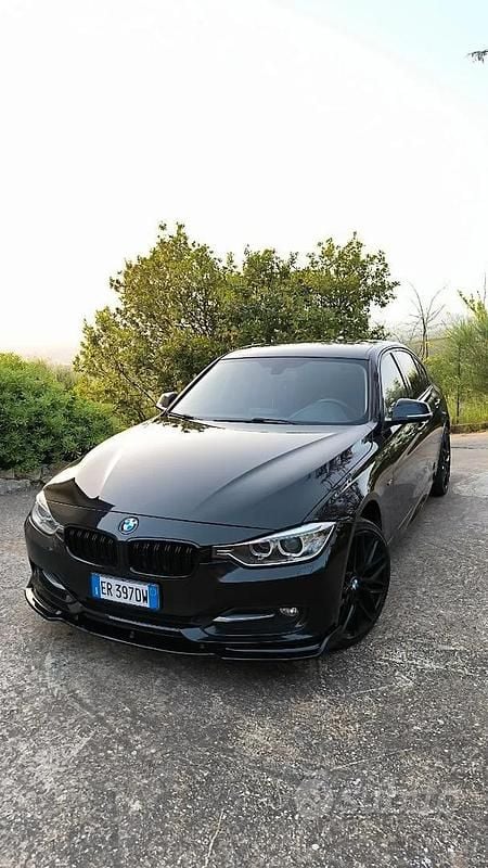 Usata BMW 320 Sport Line 184 CV (135 kW) 2013 Nero Berlina