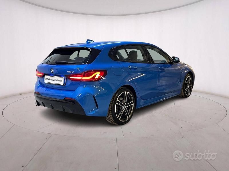 Usata BMW 116 M Sport 116 CV (85 kW) 2020 Misano blue Utilitaria