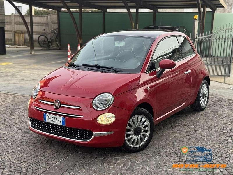 Rosso Usata 2017 Fiat 500 Lounge Due volumi | 8999 € (Buon prezzo) - Immagine 1/4