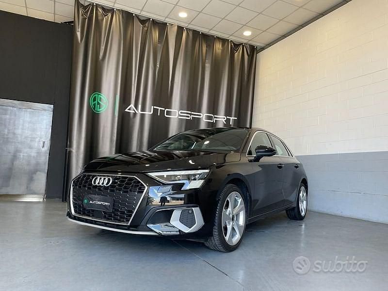 Usata Audi A3 Advanced 150 CV (110 kW) 2023 Nero Berlina