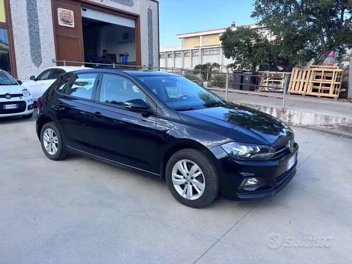 Usata VW Polo Highline 95 CV (69 kW) 2019 Nero Utilitaria