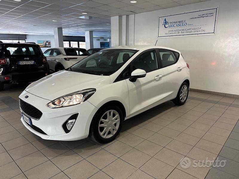 Usata Ford Fiesta Business Edition 86 CV (63 kW) 2019 Bianco metallizzato Utilitaria