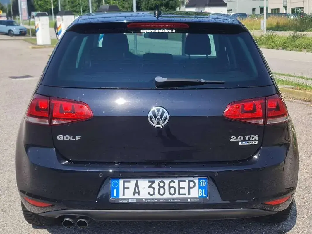 Usata VW Golf VII Highline 150 CV (110 kW) 2015 Nero Berlina