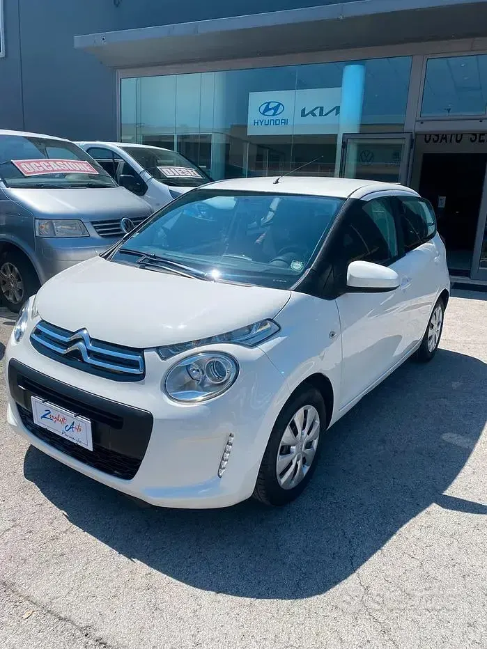 Usata Citroën C1 72 CV (52 kW) 2019 Bianco Utilitaria