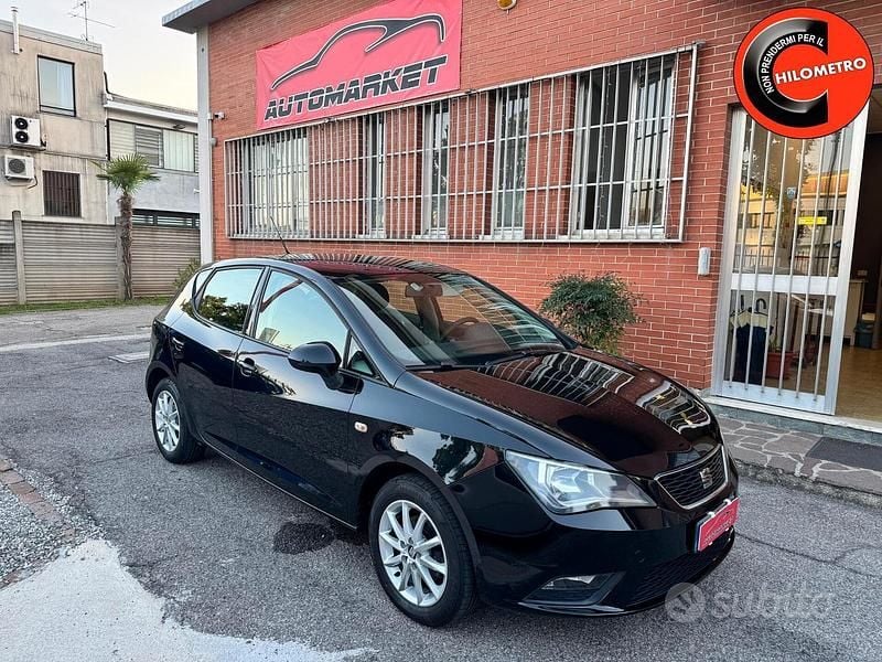 Usata Seat Ibiza Style 75 CV (55 kW) 2017 Nero Berlina