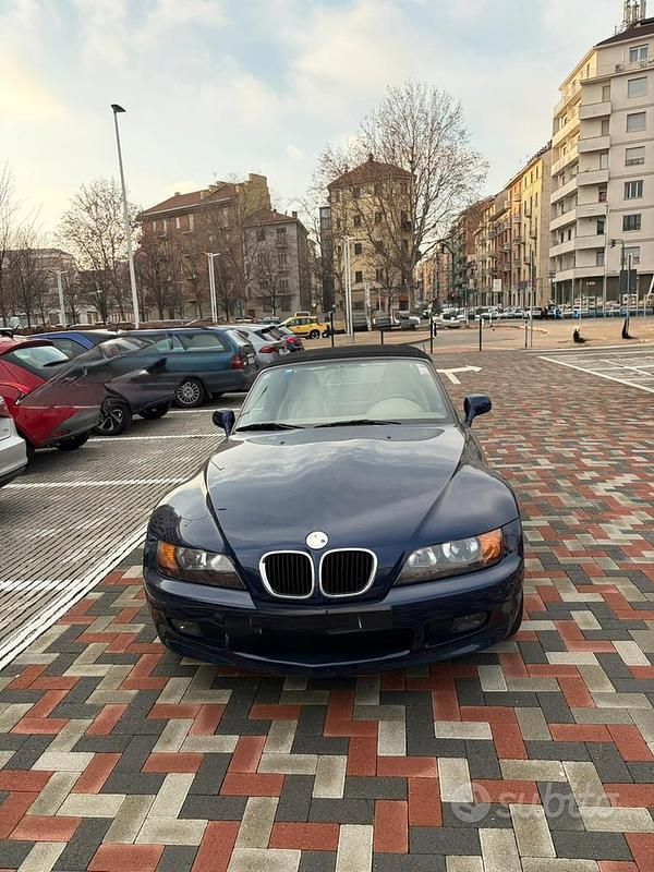 Usata BMW Z3 103 CV (75 kW) 1999 Blu Cabrio
