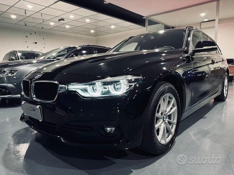 Usata BMW 318 Advantage 150 CV (110 kW) 2017 Nero Station wagon