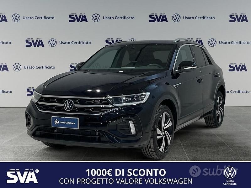 Nuova VW T-Roc R-line Plus 115 CV (84 kW) 2025 Nero SUV