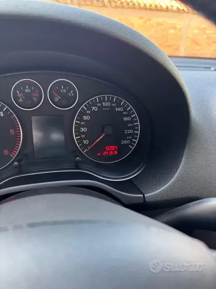 Usata Audi A3 140 CV (102 kW) 2006 Nero Utilitaria