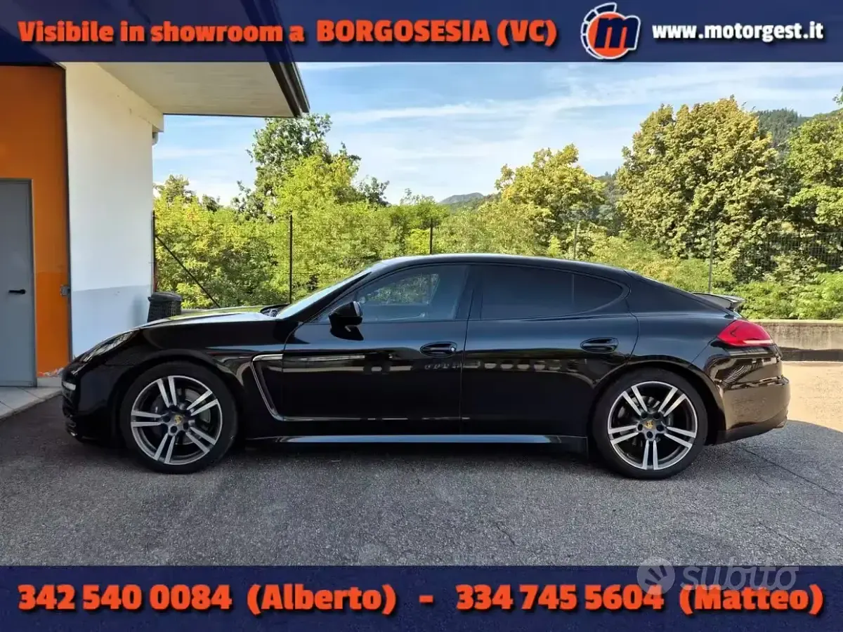 Usata Porsche Panamera Diesel 300 CV (220 kW) 2014 Nero Utilitaria