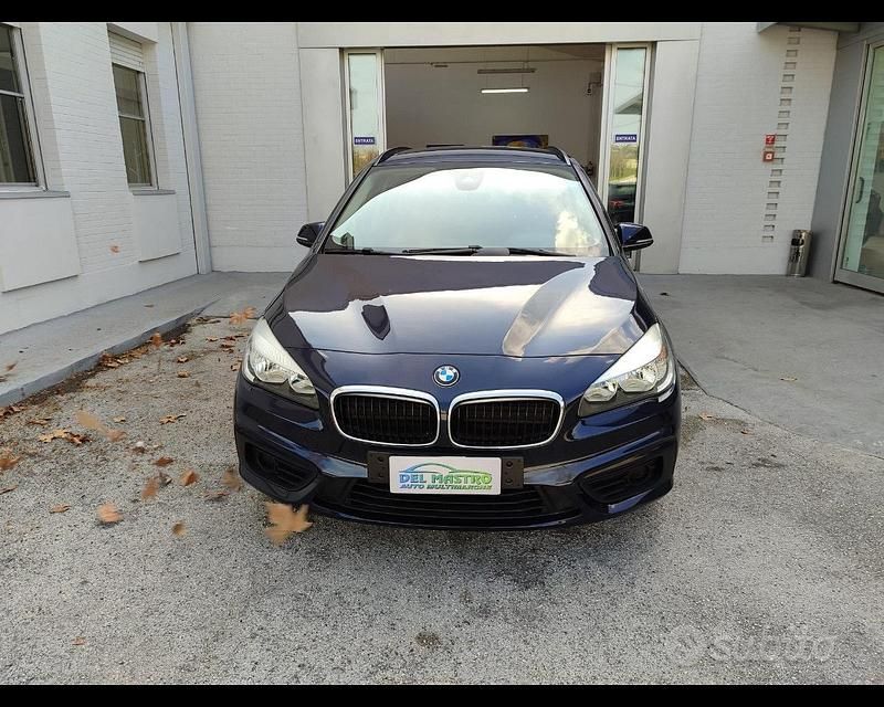 Usata BMW 216 Gran Tourer Performance 116 CV (85 kW) 2015 Blu Monovolume