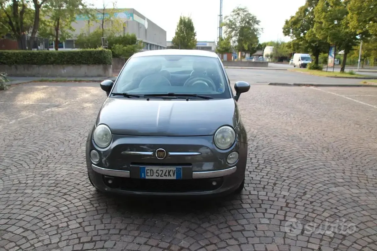 Usata Fiat 500 69 CV (50 kW) 2010 Grigio Berlina