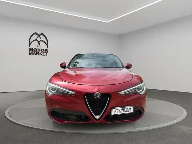 Usata Alfa Romeo Stelvio Ti 280 CV (205 kW) 2021 Rosso SUV