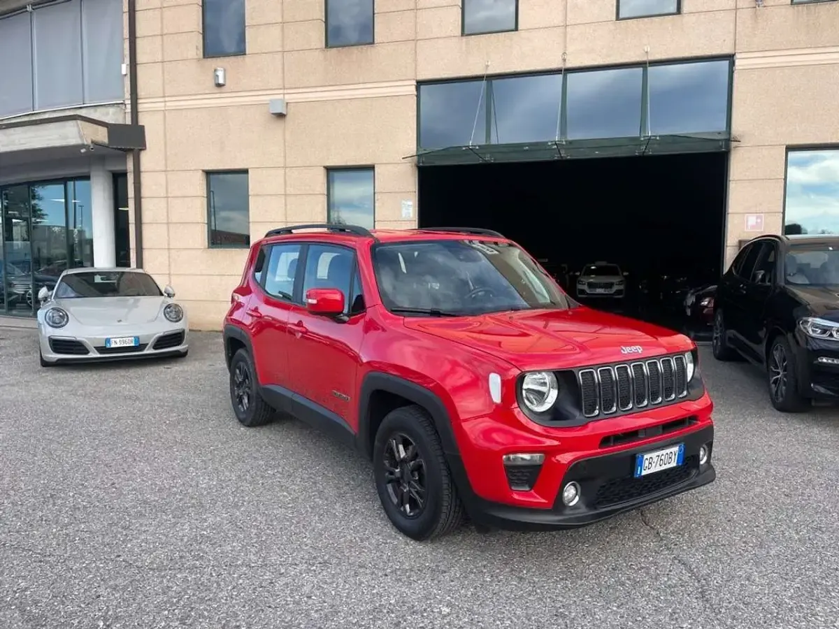 Usata Jeep Renegade Longitude 120 CV (88 kW) 2020 Rosso SUV
