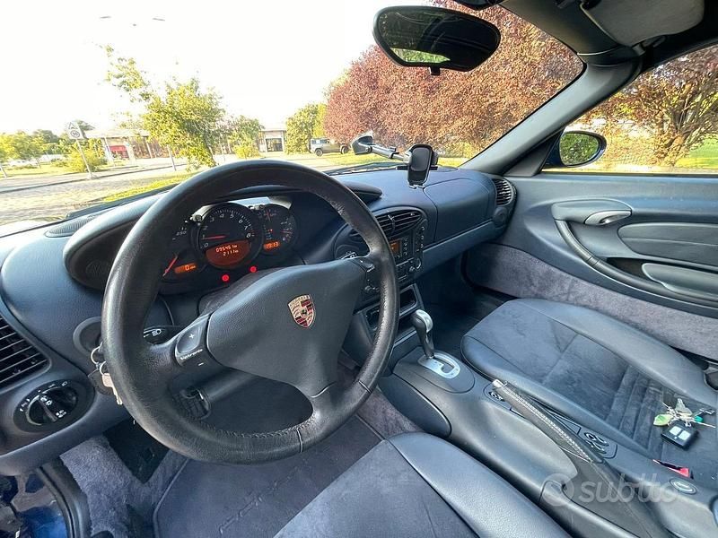 Usata Porsche Boxster 2000 Blu Cabrio