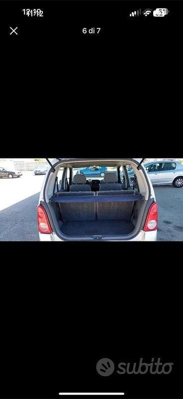 Usata Opel Agila 75 CV (55 kW) 2000 Grigio Monovolume