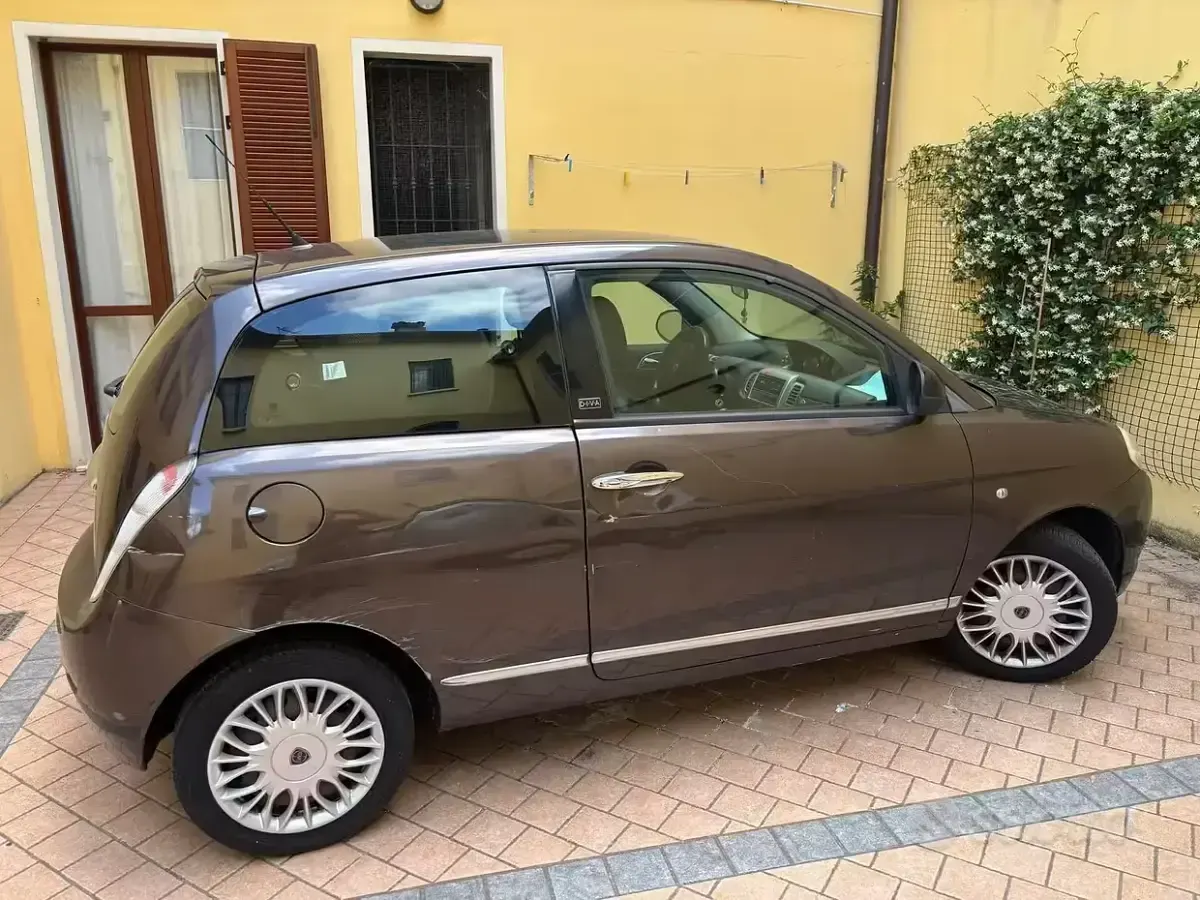 Usata Lancia Ypsilon 60 CV (44 kW) 2011 Marrone Utilitaria