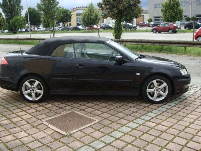 Usata Saab 9-3 Cabriolet 150 CV (110 kW) 2007 Nero Cabrio