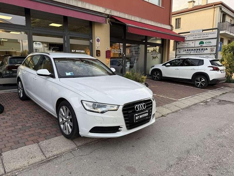 Bianco Usata 2014 Audi A6 Business Plus Station wagon | 12.900 € (Buon prezzo) - Immagine 1/4