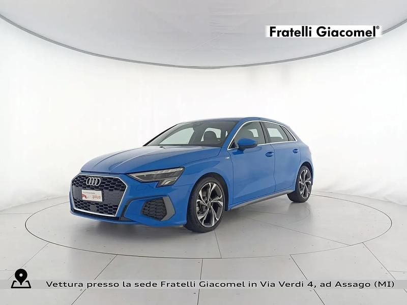 Usata Audi A3 S-Line 116 CV (85 kW) 2021 Bleu Berlina