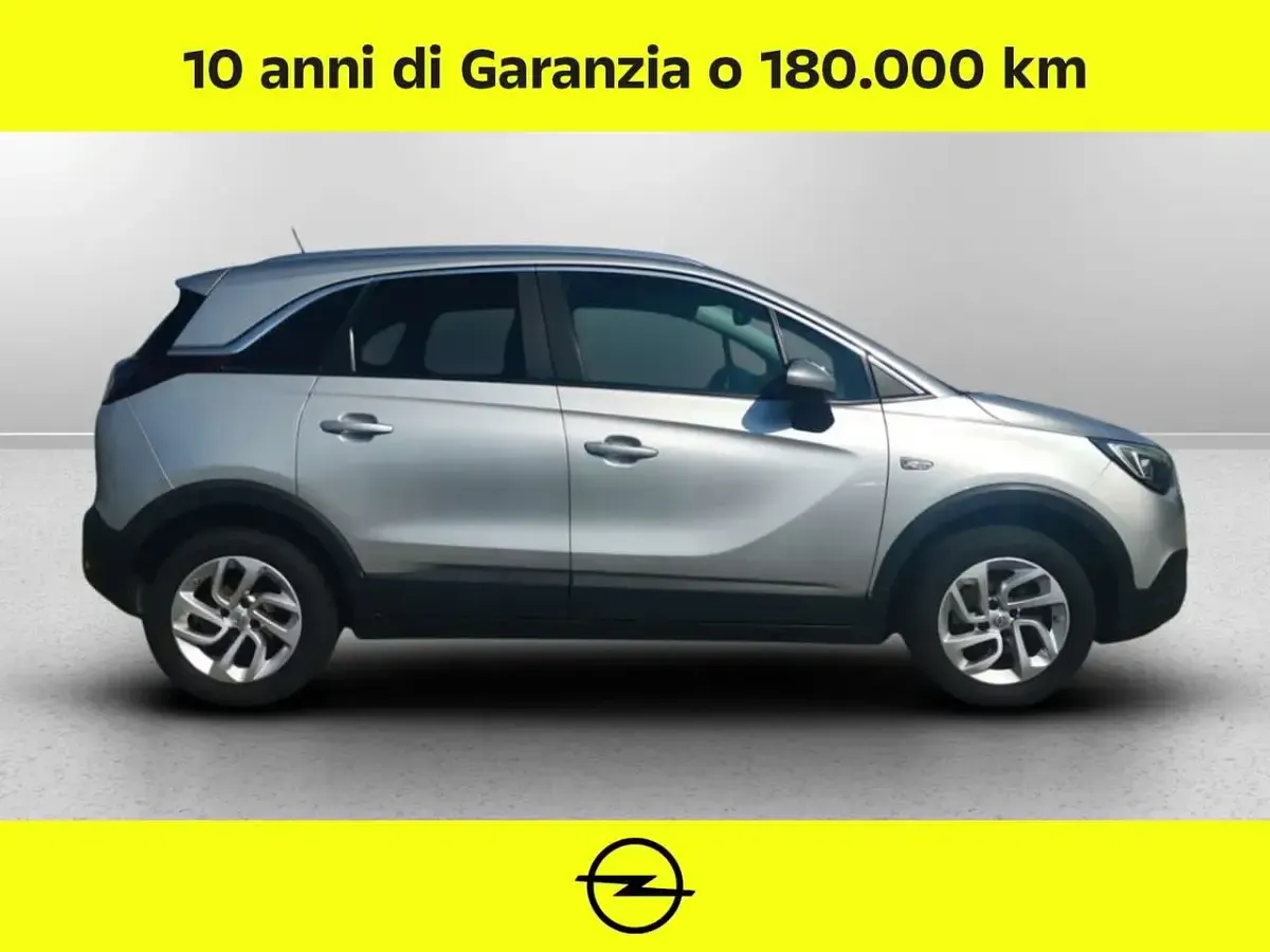 Usata Opel Crossland X S 110 CV (80 kW) 2019 Grigio SUV