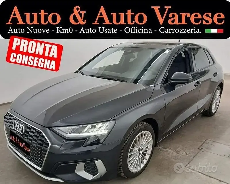 Usata Audi A3 Advanced 150 CV (110 kW) 2023 Grigio Berlina