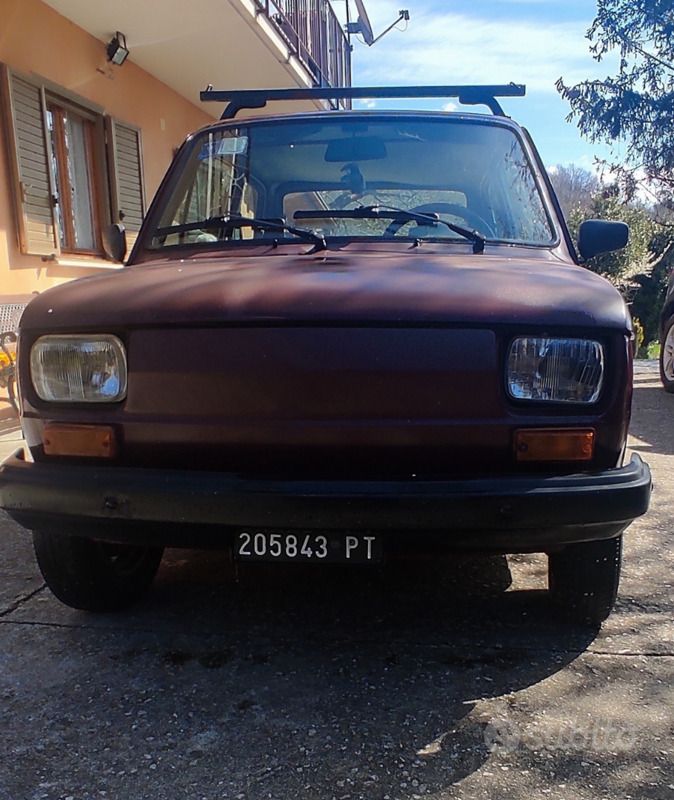 Usata Fiat 126 24 CV (17 kW) 1980 Rosso Utilitaria