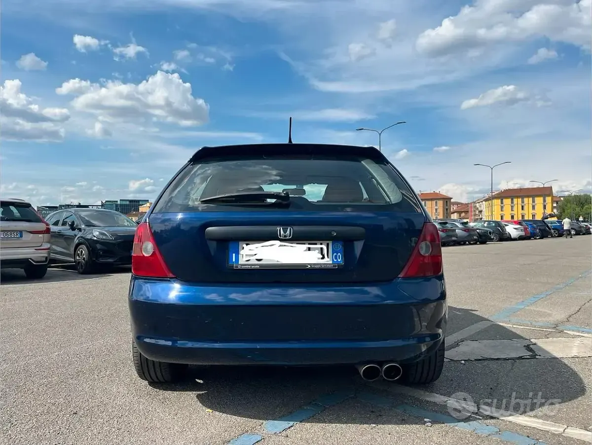 Usata Honda Civic 110 CV (80 kW) 2002 Blu Coupé