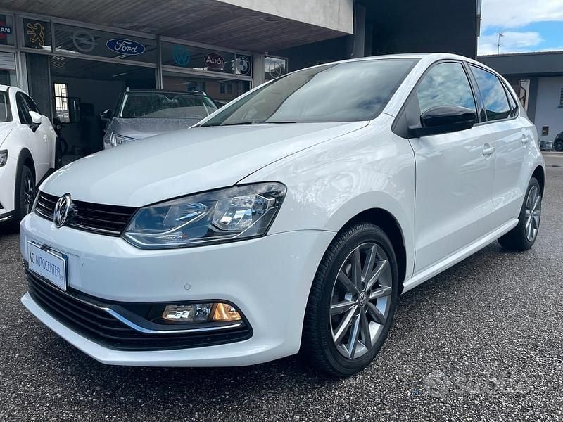 Usata VW Polo 90 CV (66 kW) 2015 Bianco Berlina