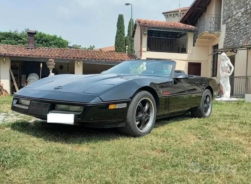 Nero Usata 1987 Chevrolet Corvette C4 Cabrio | 19.900 € - Immagine 1/4