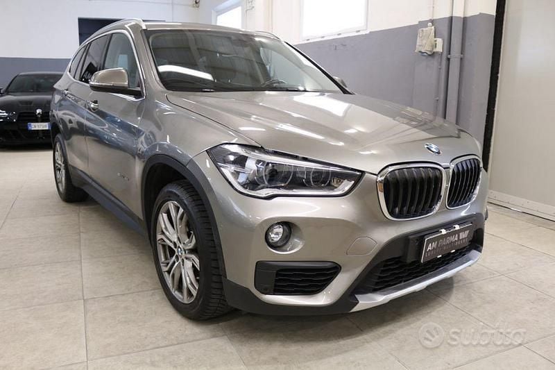 Usata BMW X1 Efficient Dynamics 150 CV (110 kW) 2017 Grigio SUV