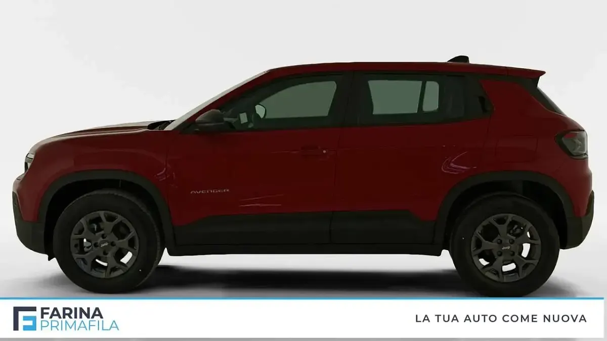 Nuova Jeep Avenger Longitude 101 CV (74 kW) 2026 Ruby SUV