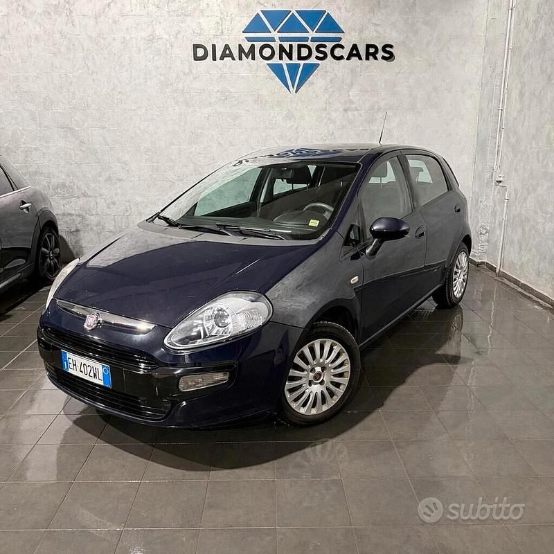 Usata Fiat Punto Evo S 69 CV (50 kW) 2011 Blu/azzurro Utilitaria
