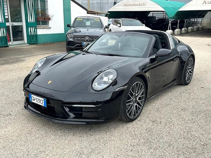 Usata Porsche 911 Targa 4S Sport 450 CV (330 kW) 2024 Nero Cabrio