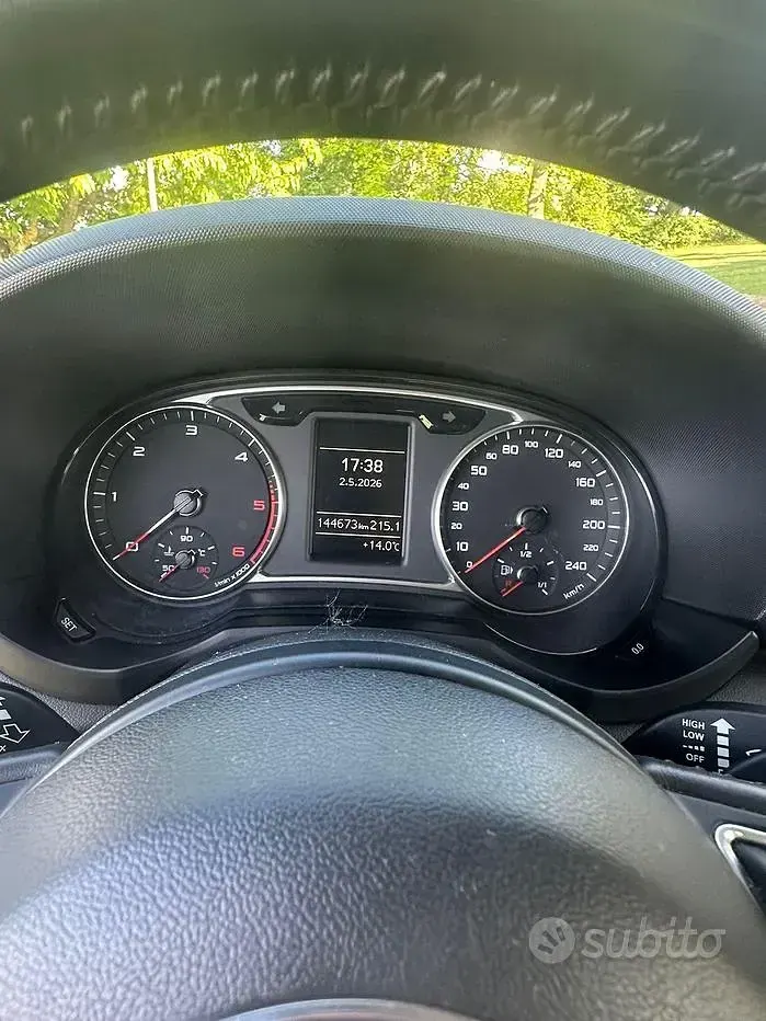 Usata Audi A1 90 CV (66 kW) 2014 Bianco Utilitaria