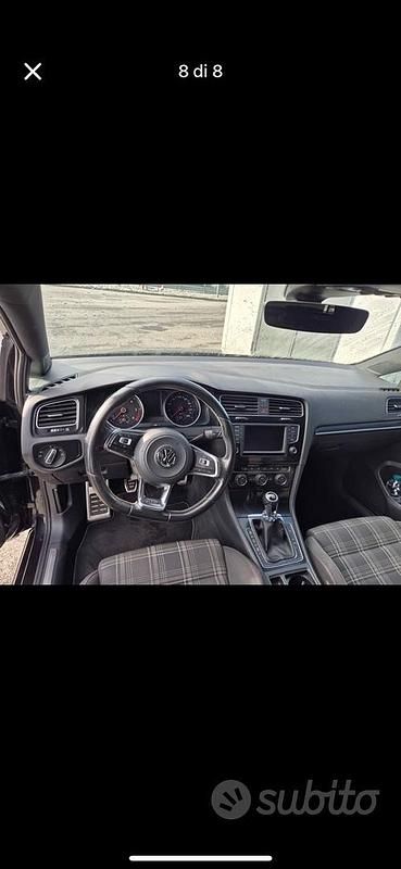 Usata VW Golf VII GTD 184 CV (135 kW) 2016 Nero Berlina