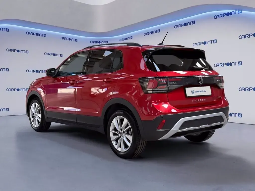 Usata VW T-Cross Edition 116 CV (85 kW) 2024 Rosso SUV