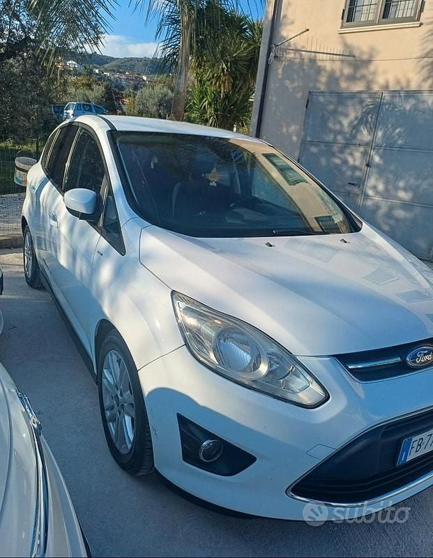 Usata Ford C-MAX 105 CV (77 kW) 2013 Bianco Monovolume