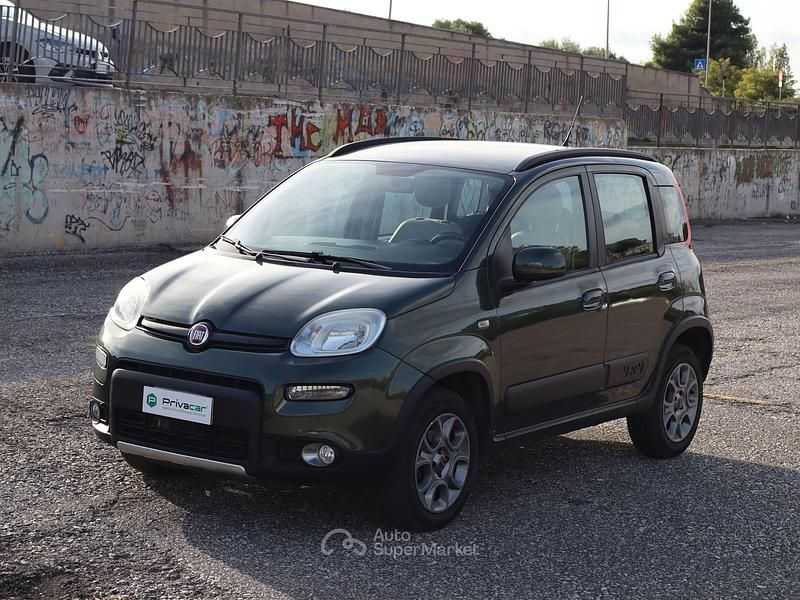 Usata Fiat Panda 4x4 75 CV (55 kW) 2016 Verde Utilitaria