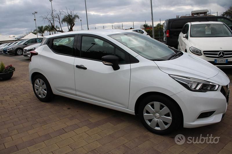 Usata Nissan Micra Acenta 71 CV (52 kW) 2017 Bianco Utilitaria