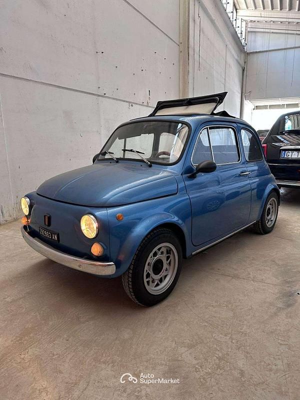 Azzurro metallizzato Usata 1968 Fiat 500 Due volumi | 8500 € - Immagine 1/4