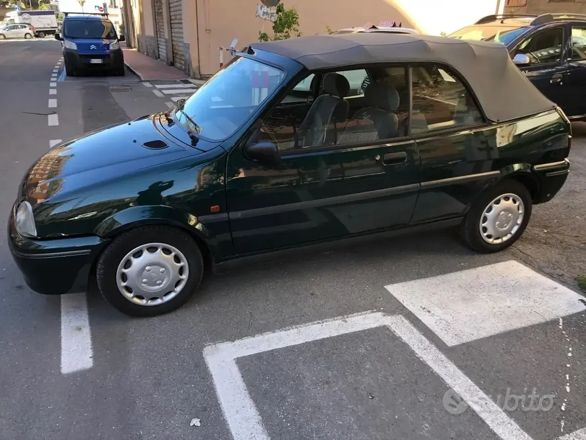 Usata Rover 100 60 CV (44 kW) 1995 Verde Cabrio