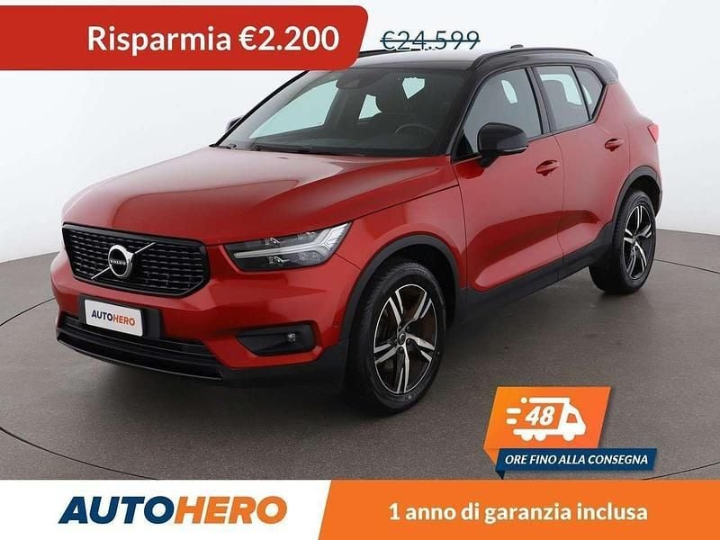 Rosso Usata 2018 Volvo XC40 R-Design SUV | 22.399 € (Buon prezzo) - Immagine 1/4
